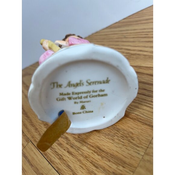 Gorham Maruri Bone China Angel Figurine "The Angel's Serenade" - Picture 6 of 7